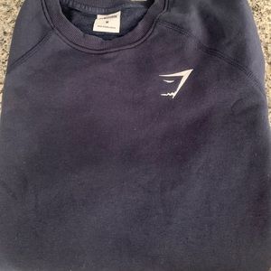 Navy blue med Gymshark crew neck great condition